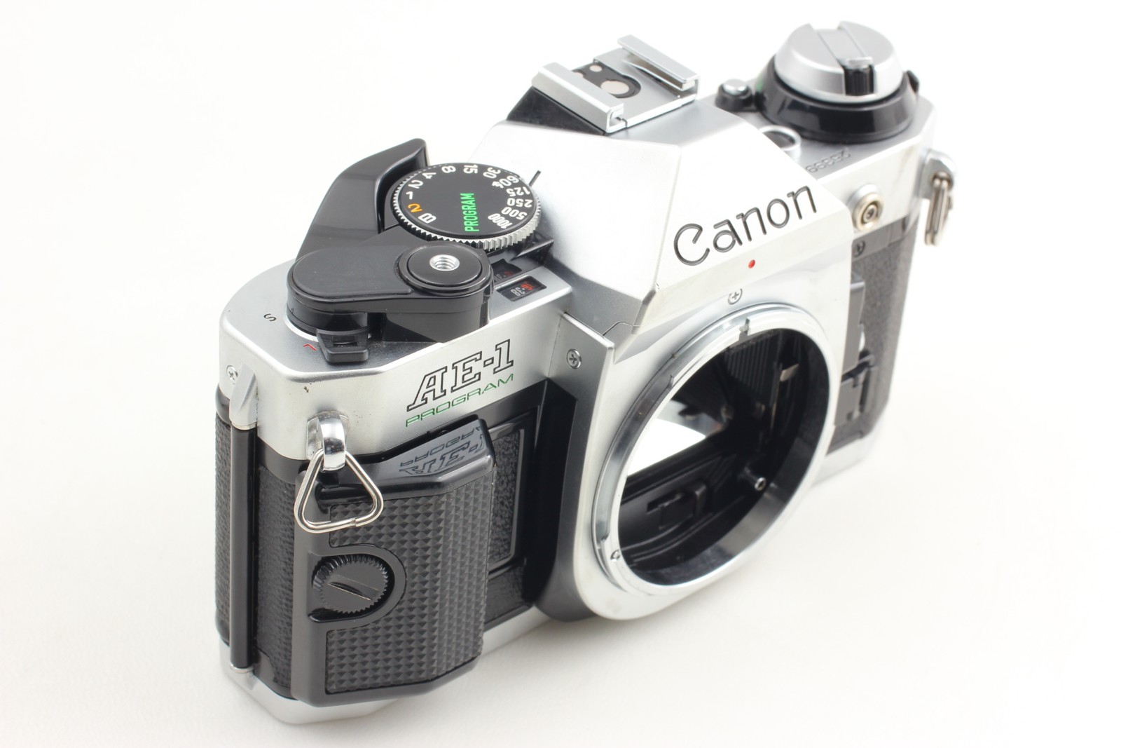[Exc+5] Canon AE-1 Program Silver Body Film Camera New FD 50mm F/2 Lens JAPAN