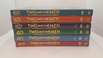 Two and a half Men 1-6 - Staffel 1 , 2 , 3 , 4 , 5 , 6 Super Zustand