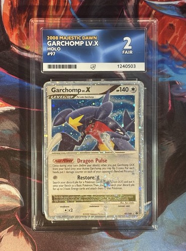 Garchomp LV.X graded ACE 2 for sale on eBay