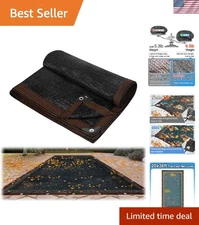 6.5lb Fine Mesh Pool Leaf Net Cover- Heavy-Duty Rectangle Leaf Netting with R...