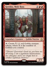 Krenko, Mob Boss #204 (NM) Foundations FDN Magic MTG