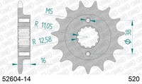 Ritzel Antriebsritzel 14-ZäHne 520-Teilung FüR Ducati Monster 750 Ie Dark 2002