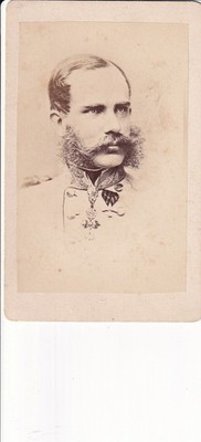 CDV Foto Kaiser Franz Joseph von Österreich Kaiser Franz Josef von Österreich