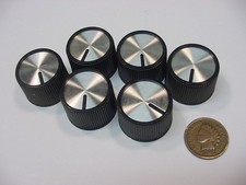 HEATHKIT 6 PCS CONTROL KNOB LOT (for SCA-35 AMPEX A-692 AUDIO RESEARCH SP-3)