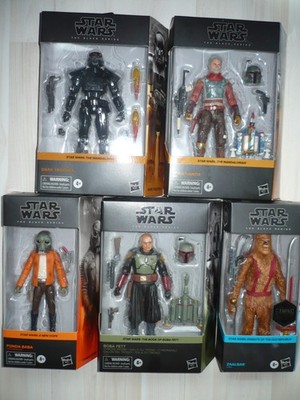 Star Wars Black Series Mandalorien/Book of Boba Fett/New Hope Figuren
