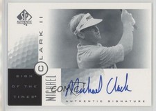 2001 SP Authentic Sign of the Times Michael Clark II #MC2 Auto 0nr3
