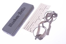 GERMAN MILITARY WWII M26 GAS MASKEN BRILLE GLASSES ROUND FRAME 1940 UNUSED 165