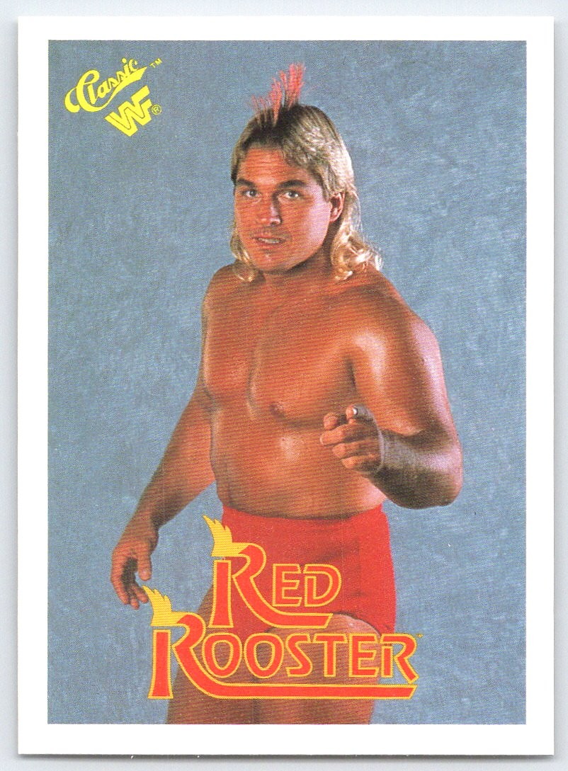 1989 Classic WWF #39 Red Rooster