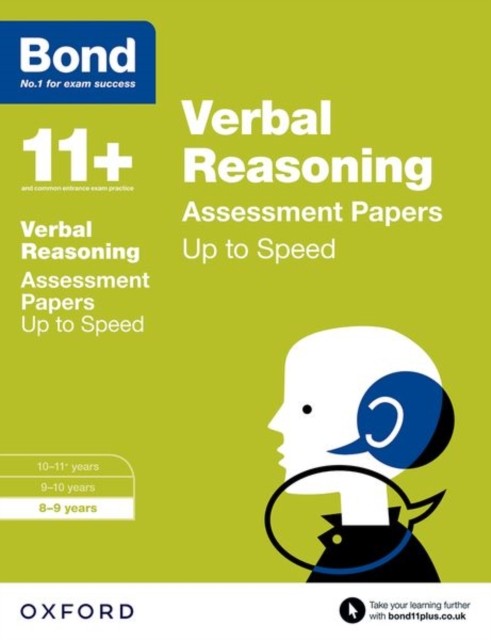 Bond 11+: Verbal Reasoning: Up to Speed Papers (for GL Assessment & other 11