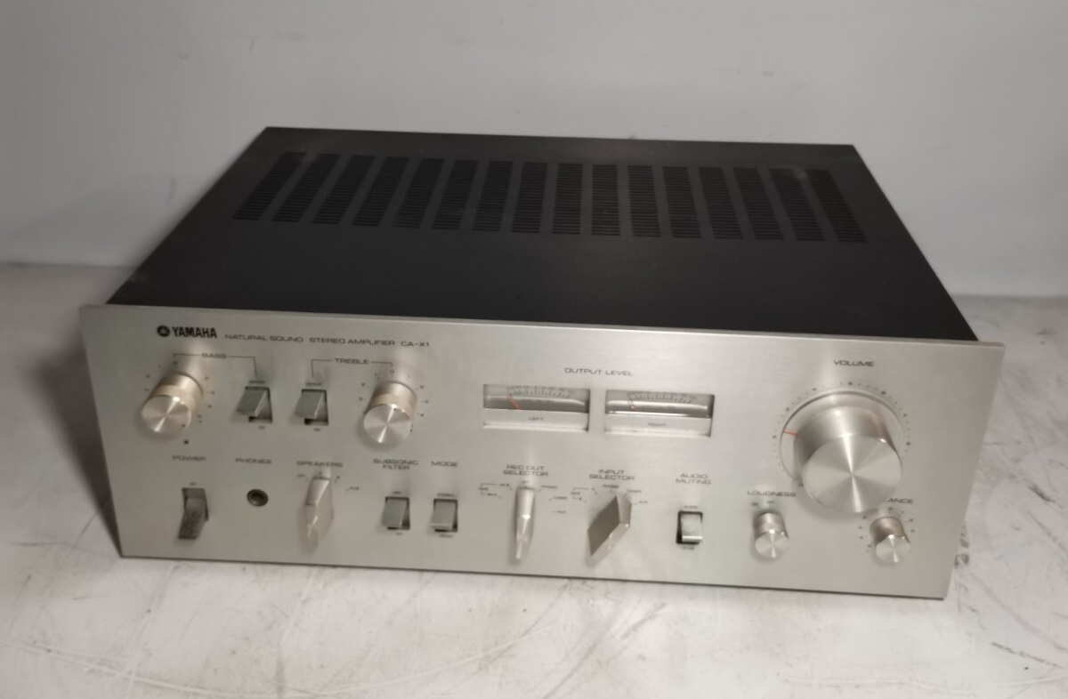 YAMAHA CA-X1 Integrated amplifier 105W AC100V Premain Amp High-End