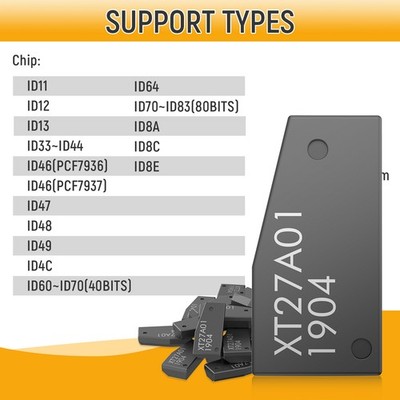 Xhorse VVDI Super Chip XT27A01 XT27A66 Trans.ponder for Mini Key Tool Max/ VVDI2