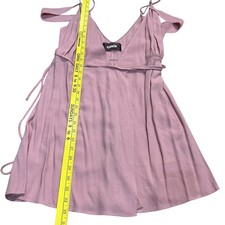 REFORMATION Elie Wrap Dress Size 4 Blush Pink Midi Drape Shoulder Spring Summer