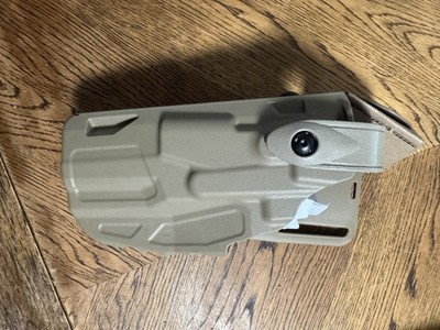 Safariland 7285 7TS SLS Level II Duty Holster for FN 509 4'', Left Hand, FDE(D10)