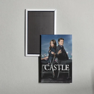 Castle Mini TV Show Poster Fridge Locker Magnet