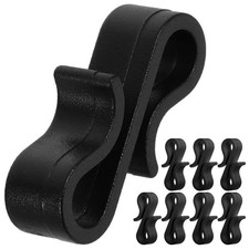 50 Pcs Plastic Gutter Clips Hooks for Hanging Christmas Lights Outdoor