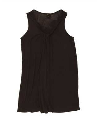 Mossimo Damen ärmelloses Etuikleid US 16 2XL schwarz Viskose AN02
