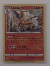 Carta Pokemon Charizard 010/078 Pokemon GO Holo Rara ENG 