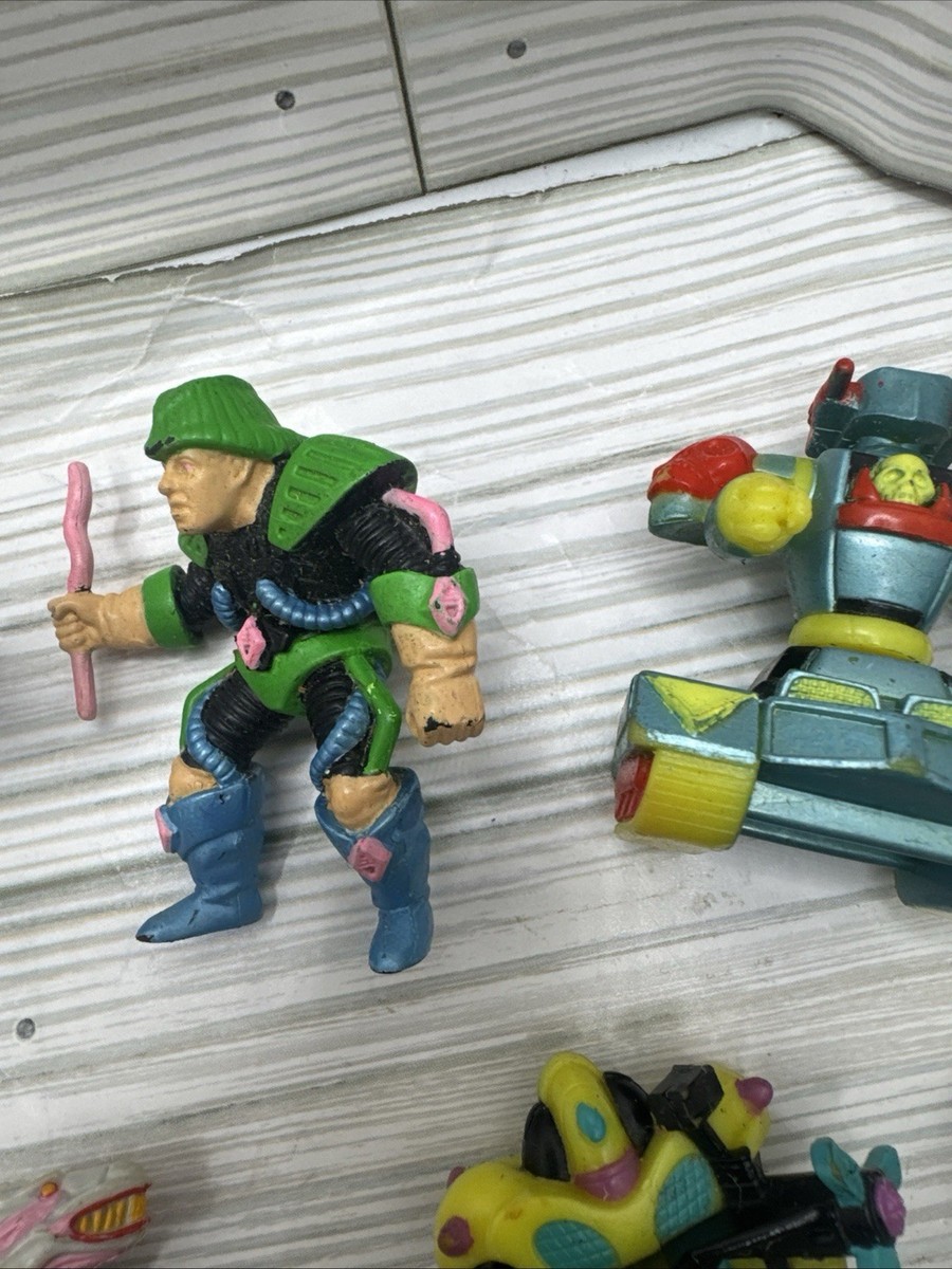 Vtg Trash Bag Bunch Lot 1991 Galoob Toy 90s Mini Monster Action