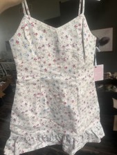 NWT LoveShackFancy Target Girls Isabella Sunrise Denim Ruffle Dress 12