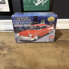 Amt Ertl 1957 Chevy Hard Top Boyd Coddington American Hotrod Model Kit Sealed Amt Ertl 1957 Chevy Hard Top Boyd Coddington American Hotrod Model Kit Sealed
