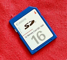 Canon 16MB SD Card SDC-16M Japan