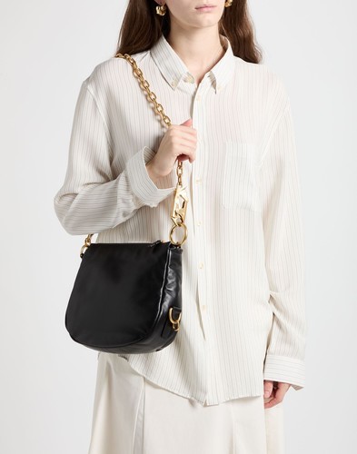 Burberry - Women - Leather Crossbody bag - Black