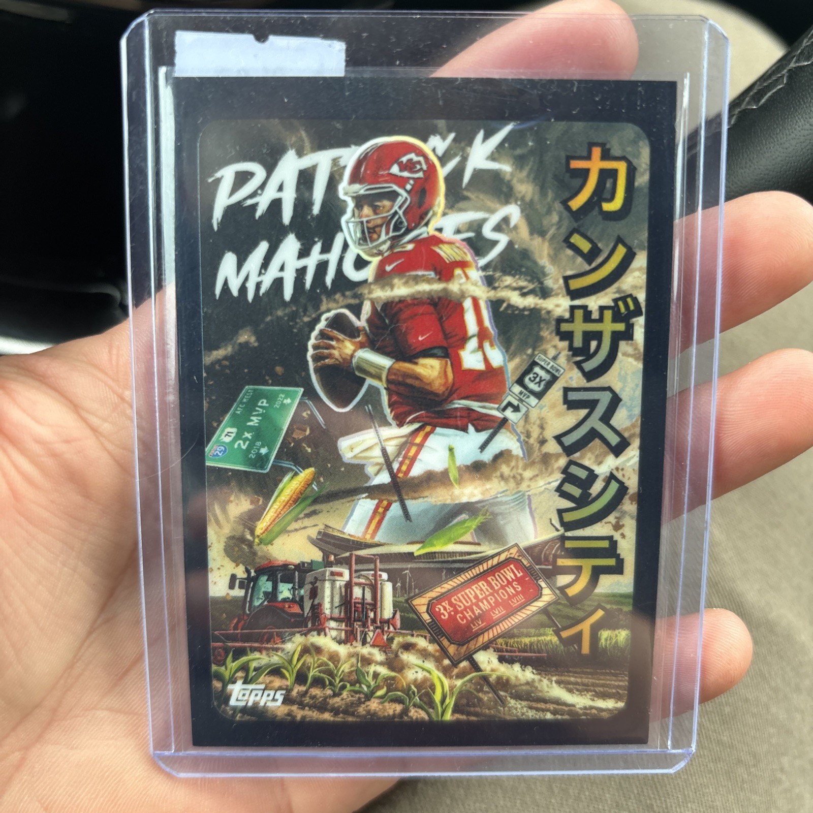 2025 Topps Chrome Patrick Mahomes II Kaiju (KAI-2) CASEHIT!!!