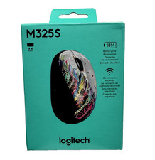 Logitech M325s Wireless Optical Compact Ambidextrous Mouse. MULTI COLOR. NIB