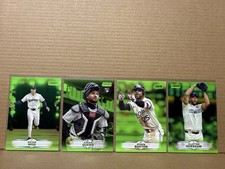 2025 Topps Stadium Club MLB Baseball Green Parallel 11 card lot