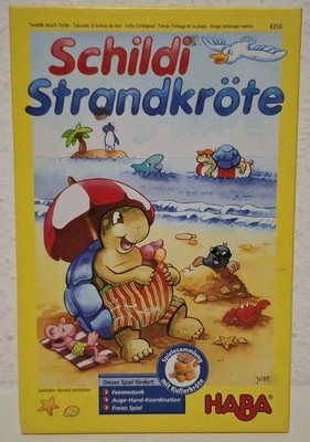   Schildi Strandkröte Spiel ab 4 Haba komplett Guter Zustand 4-99 Jahre  