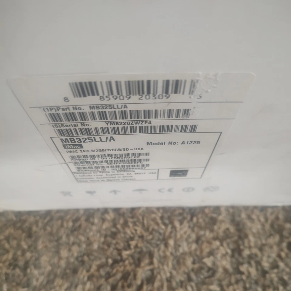 APPLE iMAC 2009 A1225 24" 1TB SSD 2.66GHz Intel Core 2 Duo w/2023 $100+ upgrade! - Image 3 of 3