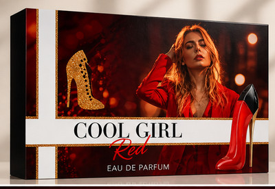 Perfect Gift for Mom -Cool Girl Red Eau de Parfum Gift Set