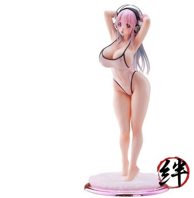 Wave - Super Sonico - White Swimsuit Style 1/7 PVC Figure (A)