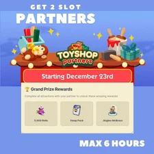TOYSHOP partners FULL CARRY MAX 6 HOURS - 2 SLOT RUSH ⚡INSTANT MOGO⚡