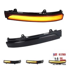 LED Sequential Side Mirror Turn Signal Lights Compatible with VW Jetta MK6 SE