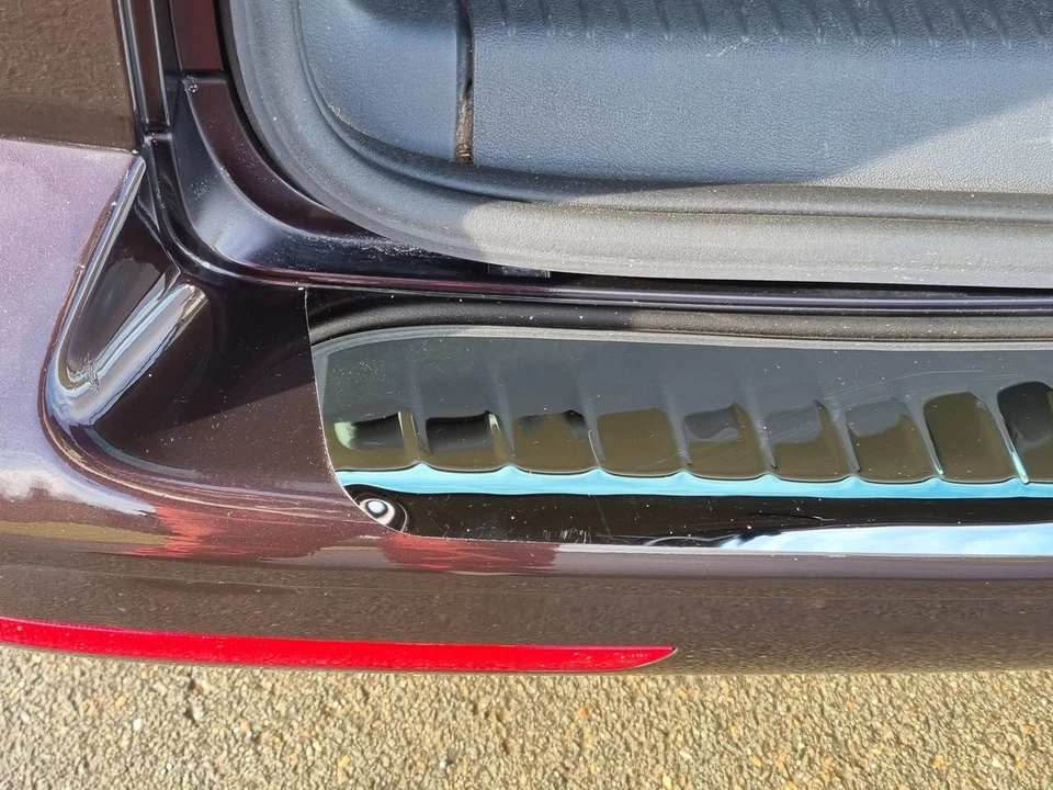 Premium Edelstahl Ladekantenschutz Chrom für VW T5 Bus Transporter Multivan - Bild 3 von 4