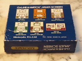 Rare FRENCH Version BOXED Rain Shower NINTENDO Game & Watch VINTAGE 1983 JI21