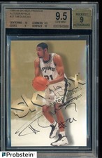 1998-99 Skybox Premium Autographics #37 Tim Duncan HOF BGS 9.5 w/ 9 AUTO
