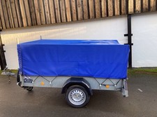 Ifor Williams P7E Unbraked Livestock Trailer with Mesh Sides And Cover