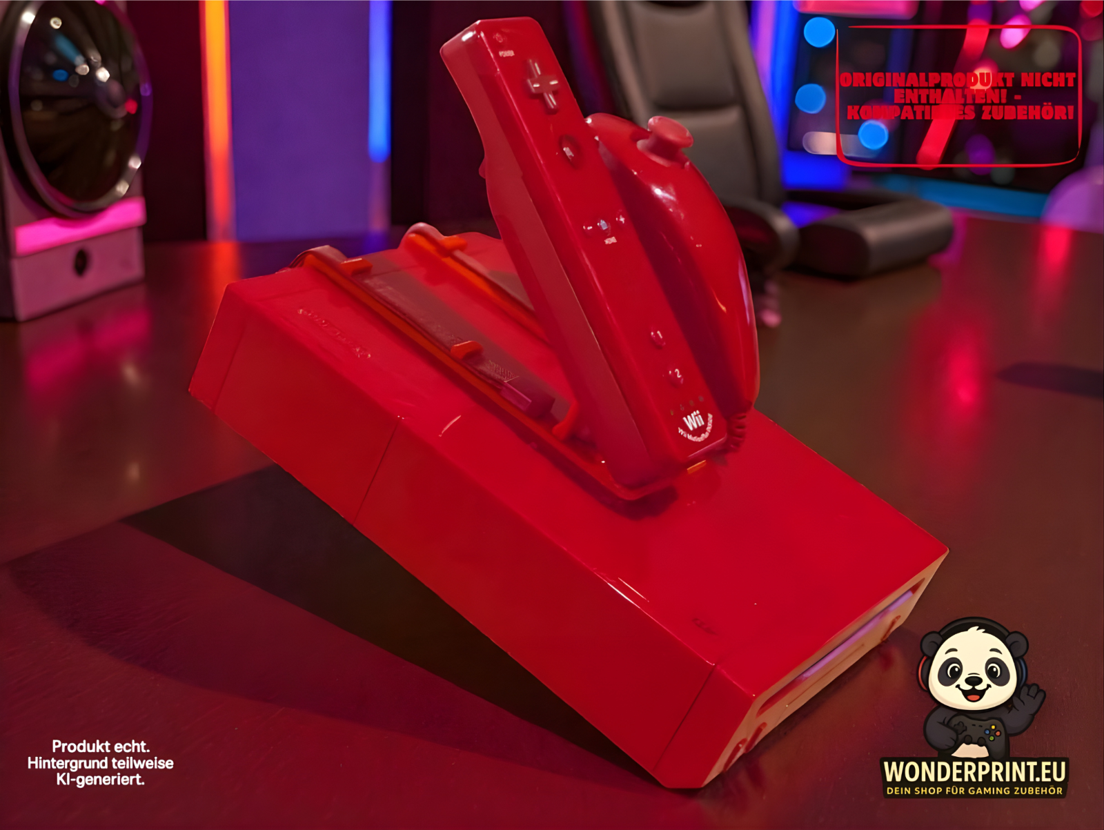Halterung passend für Nintendo WII Display Stand Konsolen Halter Stand Ständer