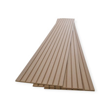 MDF Wall Paneling premium – Moisture Resistant & Paintable slatwall vertical