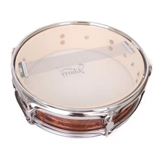 New Snare Drum 13" x 3.5" Poplar Wood & Metal Shell Percussion Tiger Stripes