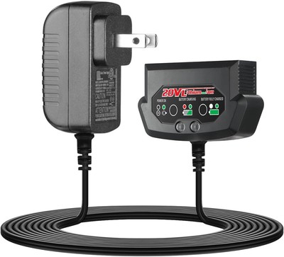AVID POWER 20V Max Lithium Ion Battery Charger, Only Compatible with Avid Power