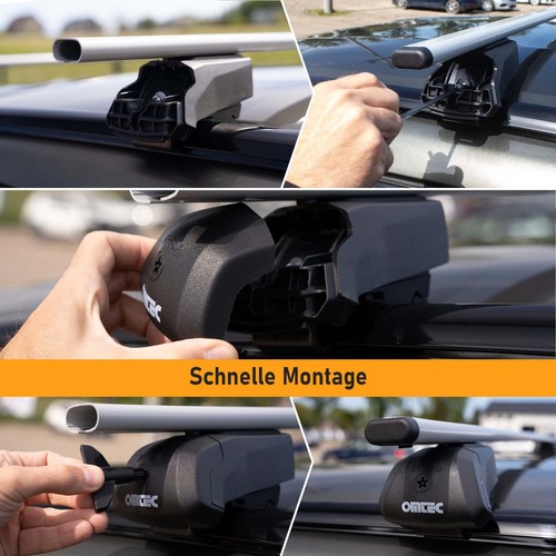 Portaequipajes de techo para Volvo V60 I Y352 | F 2010-2018 Portaequipajes Acero - Imagen 5 de 10