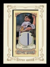 2014 Topps Gypsy Queen #GMR-JC Jhoulys Chacin Mini Relics Colorado Rockies