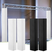 2 Pieces Truss Cover Decorative Pull over Sleeves for Holiday Wedding Stage