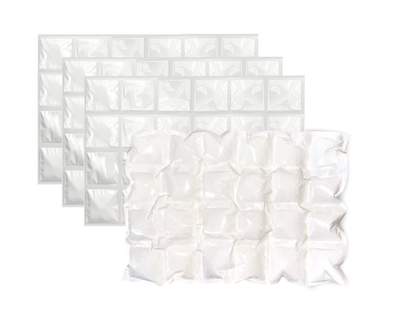 #ad #ad FreshCryo 3 Sheets 4Ply 24Cube Reusable Dry Ice Packs for Outdoor Fishing Cooler $12.99