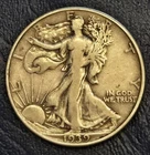 1939 D Walking Liberty Half Dollar - Fine