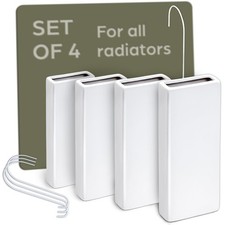 Praknu Ceramic Radiator Humidifier Set of 4 with Flexible Hanging Hook Optimal