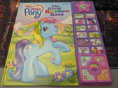 My Little Pony (Play-A-Sound): The Great Rainbow Race VERY GOOD WORKS See Pics